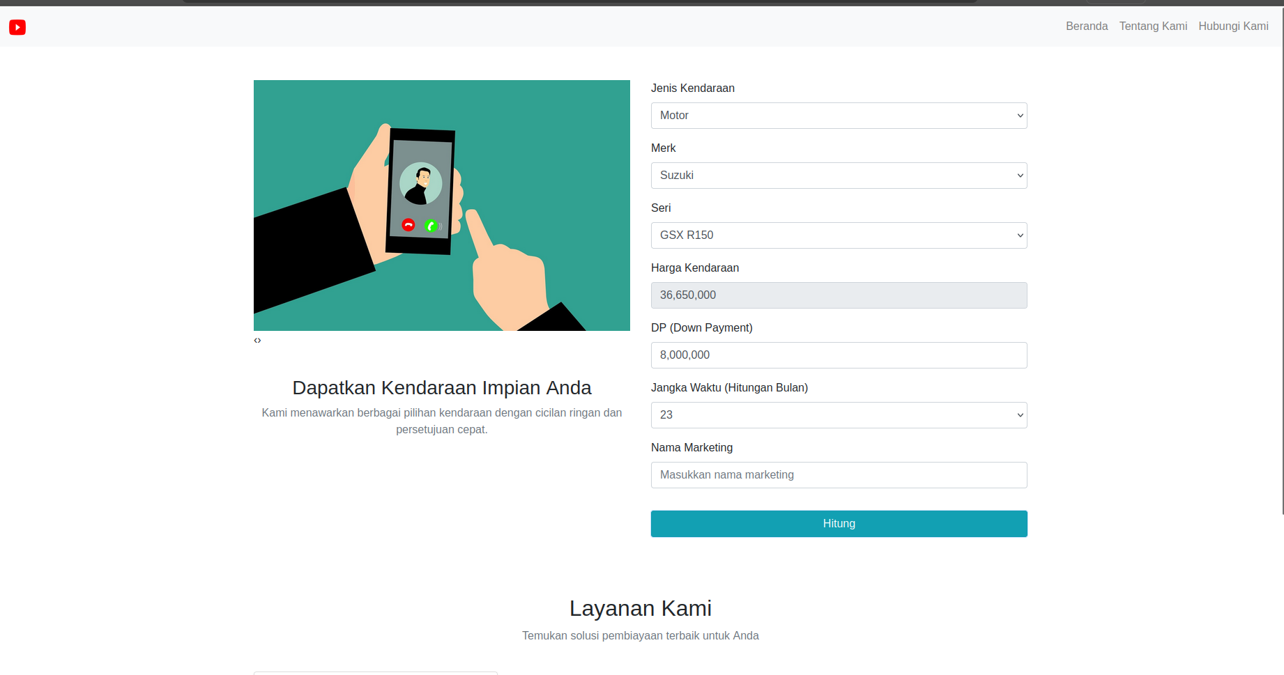 Aplikasi Leasing kendaraan Autofinance
