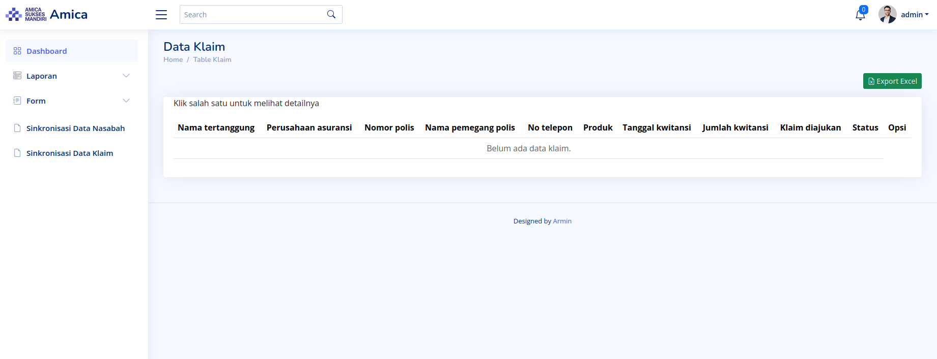 Back office Agen asuransi